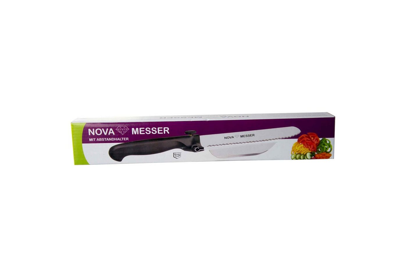 Muxel Back-Set Nova Diamant Messer Multimesser mit Abstandshalter, (1-tlg) – Bild 3 von 5