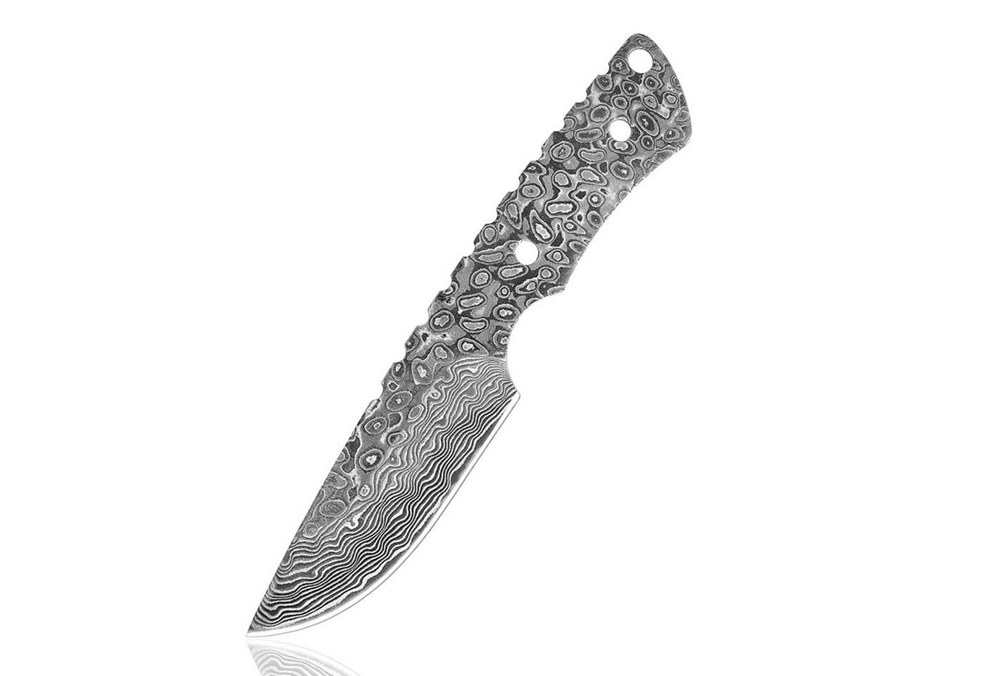 Muxel Damastmesser Klein, handlich, schick- Das Vielseitige Outdoormesser, Hackmesser, klein und handlich – Bild 4 von 5