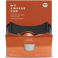 MY COFFEE CUP Bio-Kaffeekapseln "Caffé Caramel" 100 Stk.