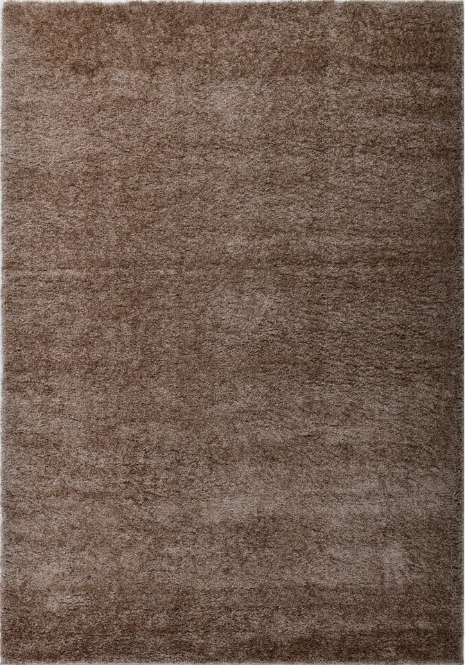 my home Hochflor-Teppich Malin, rechteckig, Höhe: 43 mm, Shaggy in Uni-Farben, einfarbig, leicht glänzend, besonders weich – Bild 2 von 5