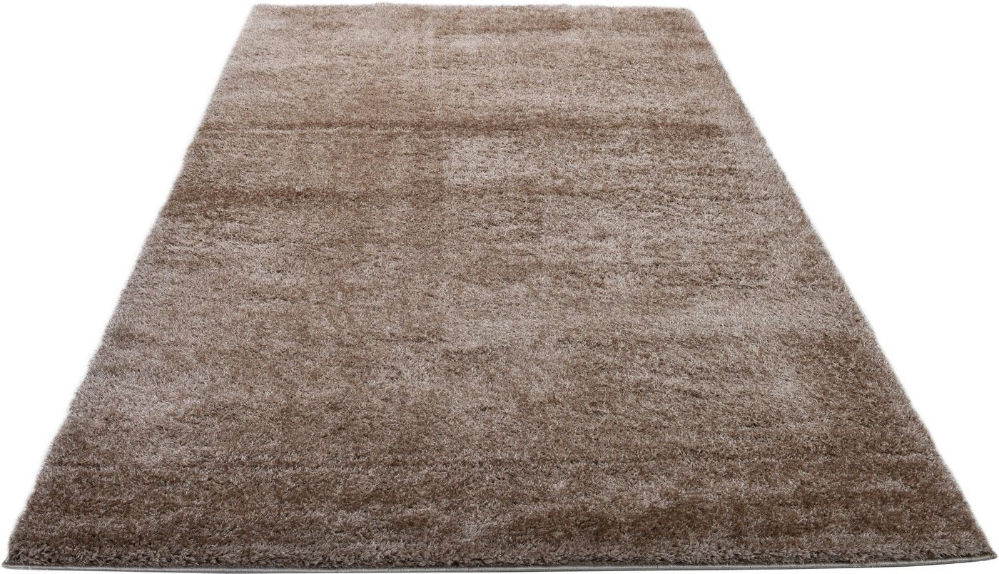 my home Hochflor-Teppich Malin, rechteckig, Höhe: 43 mm, Shaggy in Uni-Farben, einfarbig, leicht glänzend, besonders weich – Bild 3 von 5