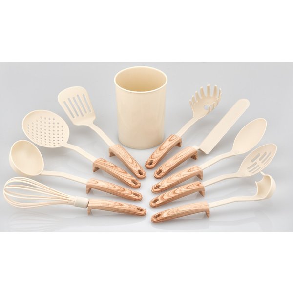 my home Küchenorganizer-Set IVO, (Set, 10-tlg), im modernen Design mit praktischem Standfuß