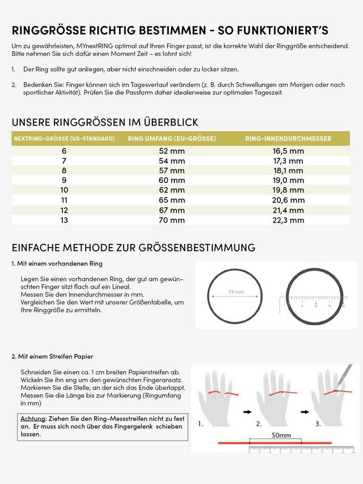 MY nextRING Fingerring N2, Titan Smartring Fitnessring Fitness-Tracker, Gesundheit & Schlaf – Bild 5 von 5