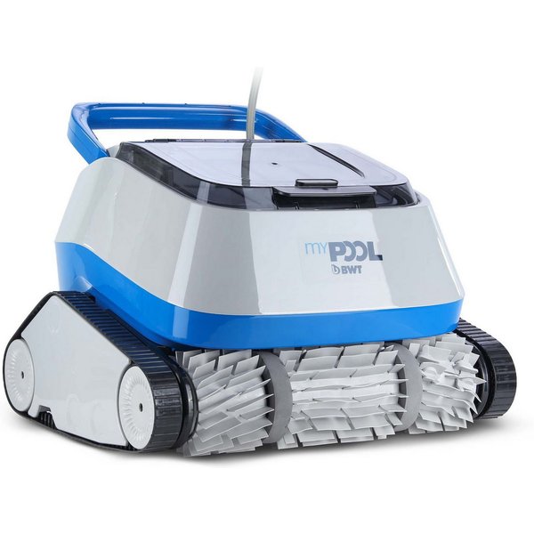 my POOL BWT Poolroboter POWER ONE4ALL neue Generation des POWER 4.0, Mit Kabel, reinigt Boden, Wand und Wasserlinie