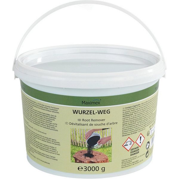 MY WAY Wurzelentferner-Mittel Wurzel-weg, beschleunigt den Zersetzungsprozess des Holzes, 3000 g, verschiedene Gebindegrößen