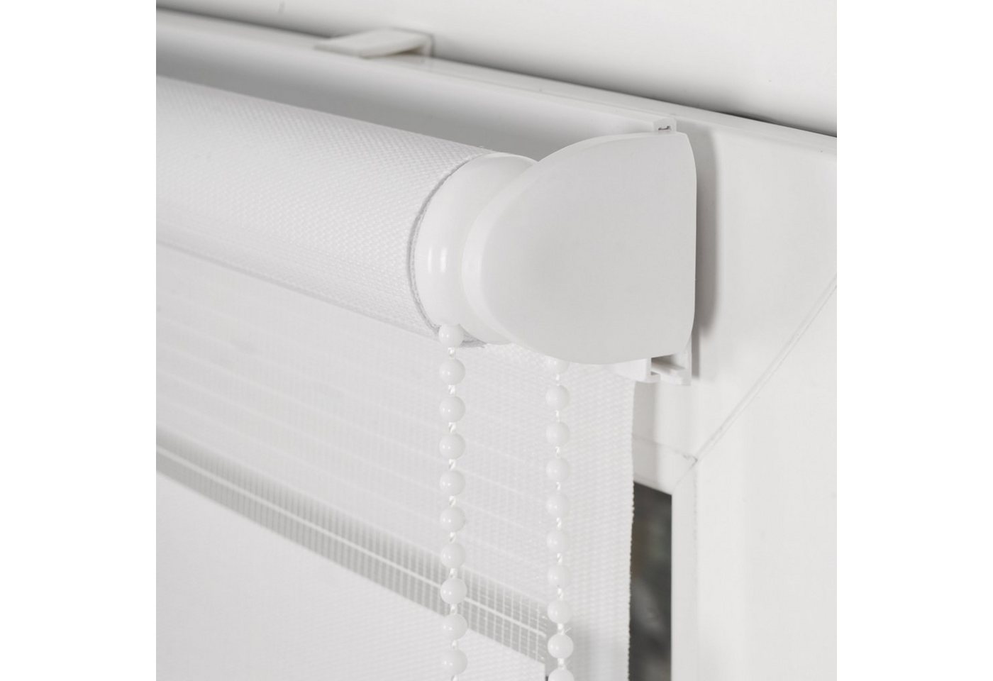 Doppelrollo Just, mydeco, Lichtschutz, ohne Bohren, freihängend, Klemmfix – Bild 3 von 4