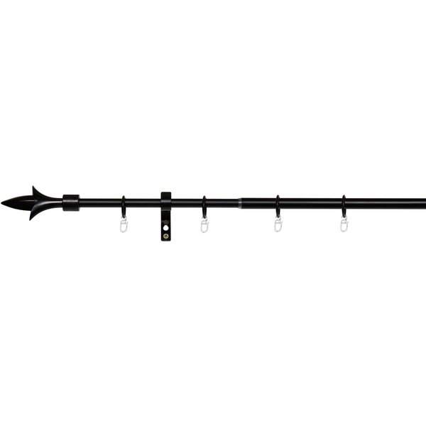 mydeco Gardinenstange lance, Ø 16 mm, 1-läufig, ausziehbar, verschraubt, Aluminium