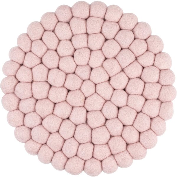 myfelt Topfuntersetzer Mona – Ø 20 cm, Zubehör für Töpfe, Pfannen und Auflaufformen, 1-tlg., 100 % reine Schurwolle, handgefertigt, hitzebeständig bis 330 °C