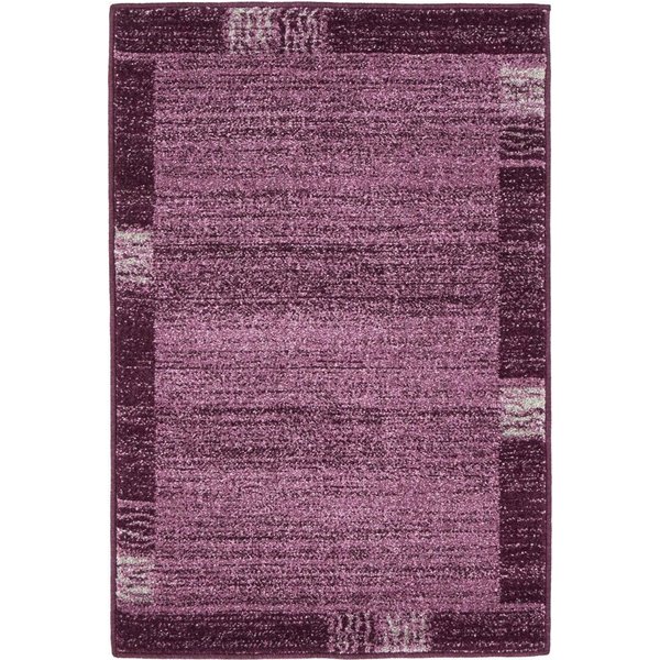 Myflair Möbel & Accessoires Teppich Good Times, LAGERRÄUMUNG!, rechteckig, Höhe: 13 mm, Kurzflor, gewebt, melierte Optik, mit Bordüre