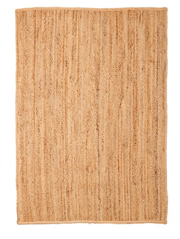 Myflair Möbel & Accessoires Teppich Lola, handgeflochten, rechteckig, Höhe: 10 mm, Juteteppich, Wendeteppich, 100% Naturfaser, auch in rund & als Läufer – Bild 2 von 5