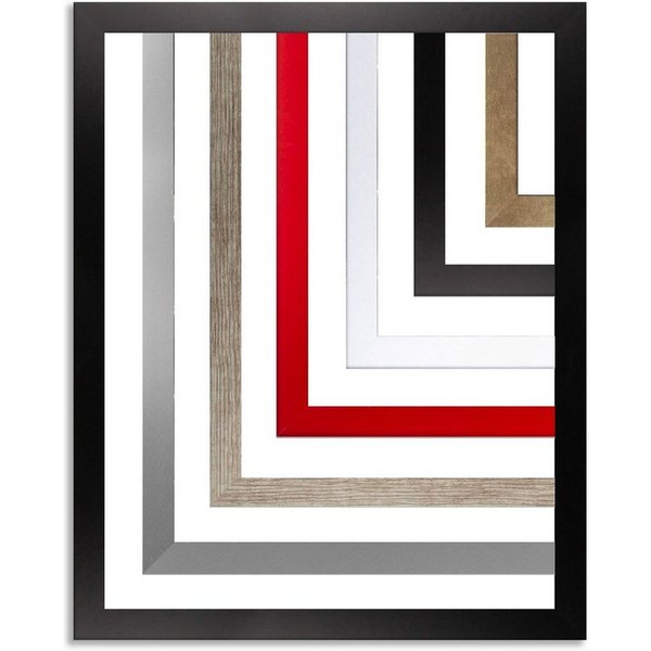 myposterframe Einzelrahmen Rahmen Maia, (1 Stück), 61x91 cm, Schwarz, MDF
