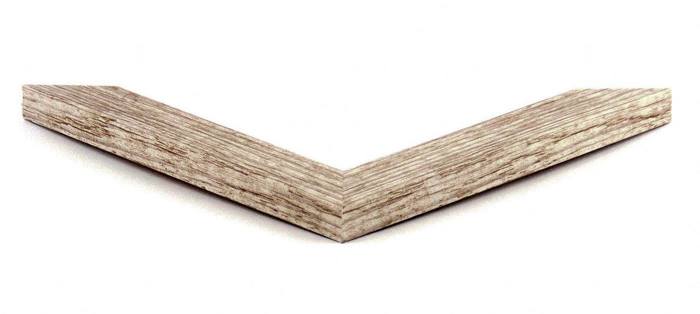 myposterframe Einzelrahmen Rahmen Maia, (1 Stück), 25x25 cm, Beige Vintage, MDF – Bild 3 von 5