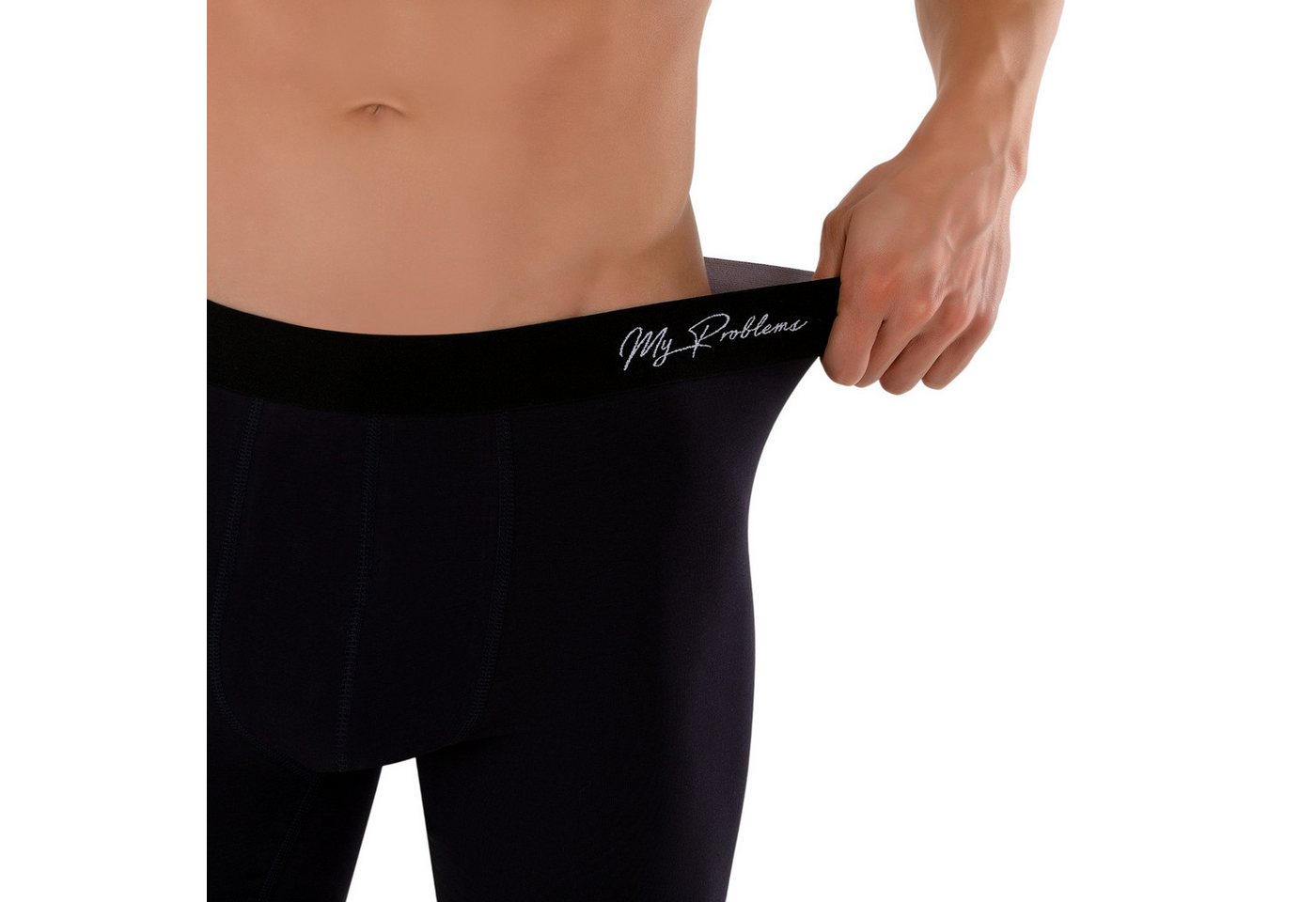 Myproblems Boxershorts Langes Bein 6er Pack Baumwolle Boxershorts Unterwäsche Herren S-4XL – Bild 3 von 5