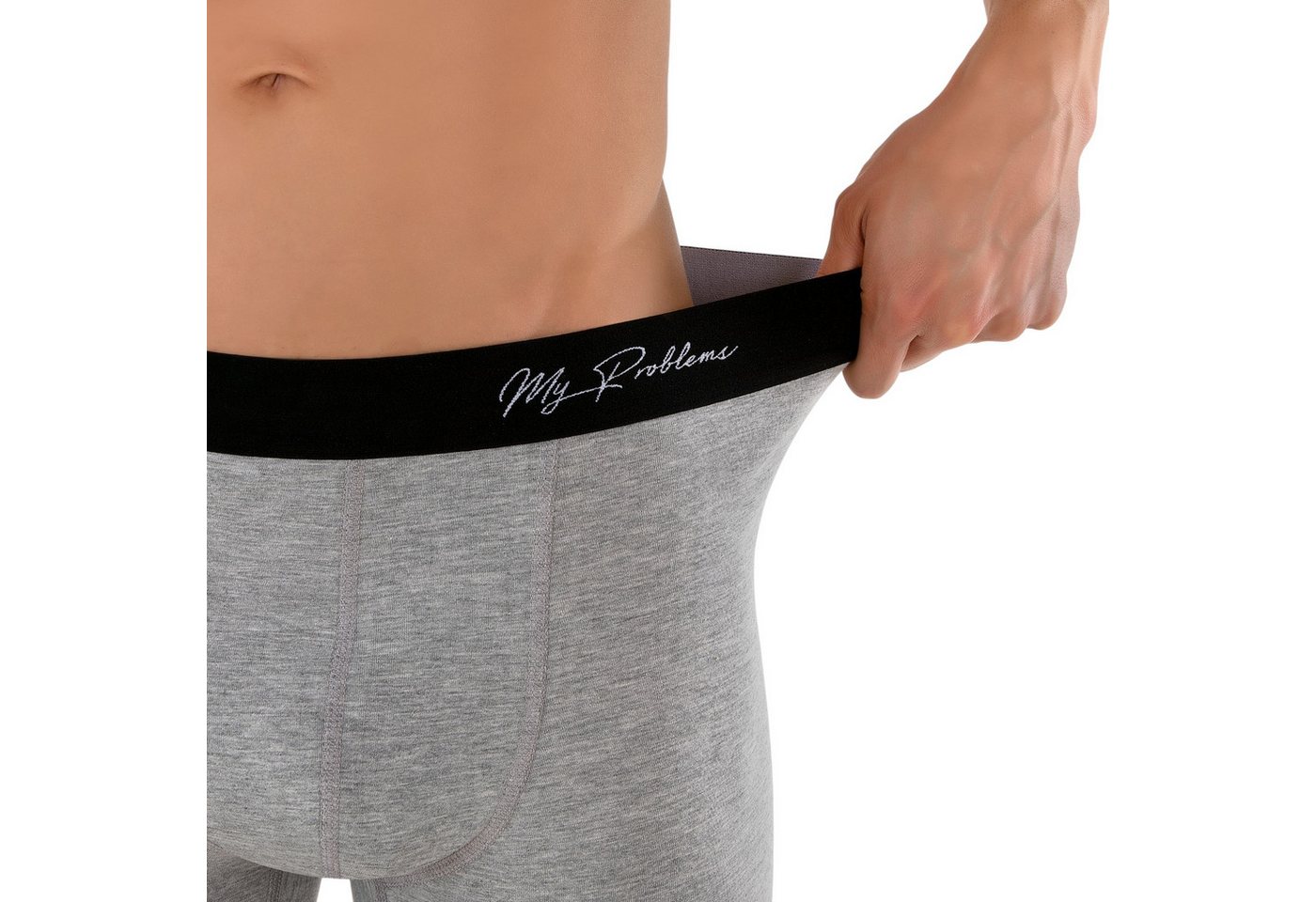 Myproblems Boxershorts Langes Bein 6er Pack Baumwolle Boxershorts Unterwäsche Herren S-4XL – Bild 2 von 5