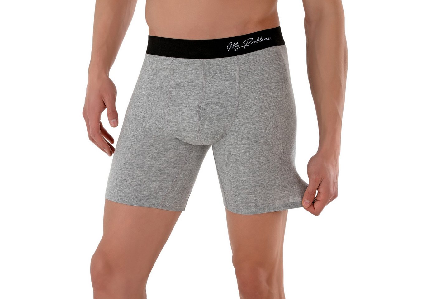 Myproblems Boxershorts Langes Bein 6er Pack Baumwolle Boxershorts Unterwäsche Herren S-4XL – Bild 4 von 5