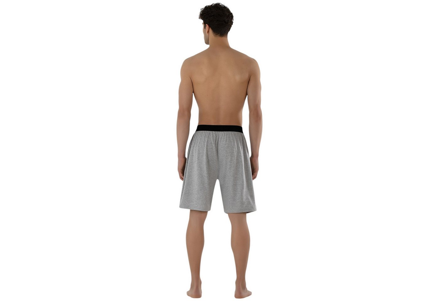 Myproblems Pyjamashorts Pyjamashorts Kurze Herren Schlafanzughose Jogger Schlafhose – Bild 3 von 3