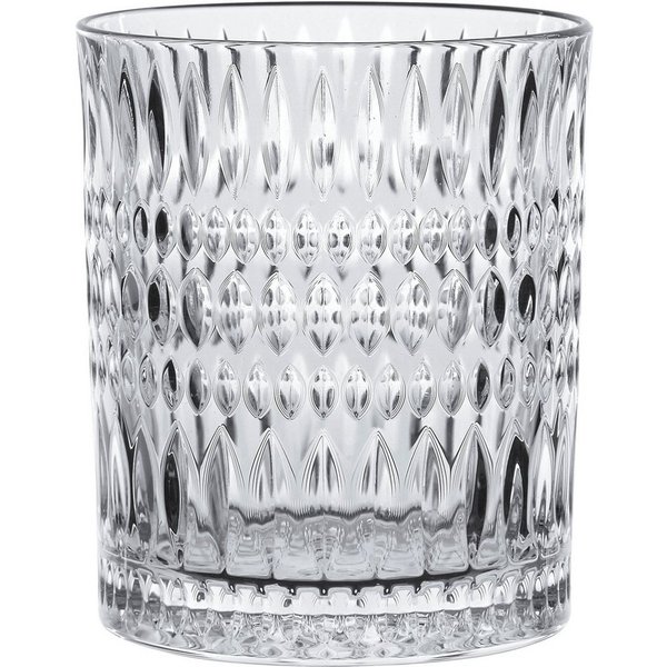 Nachtmann Becher Ethno, 4-tlg., Kristallglas, Made in Germany, 305 ml, 4-teilig