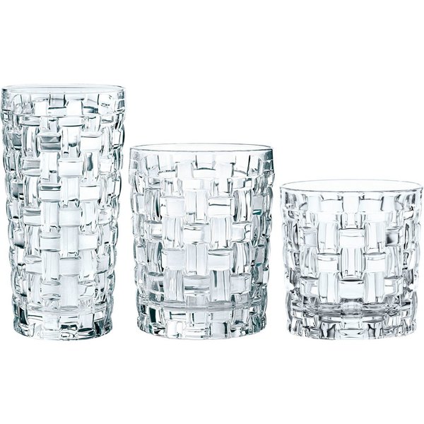 Nachtmann Gläser-Set Bossa Nova, 18-tlg., Kristallglas, Made in Germany, 18-teilig