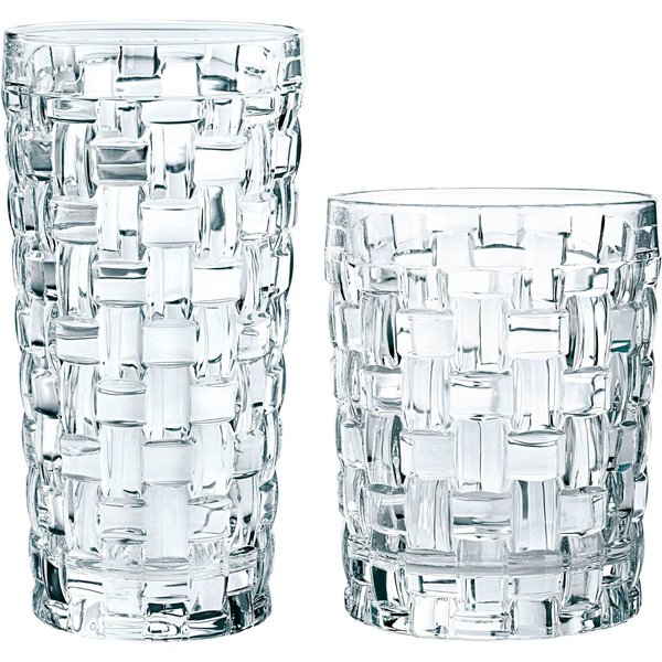 Nachtmann Gläser-Set Bossa Nova, 12-tlg., Kristallglas, Made in Germany, 12-teilig