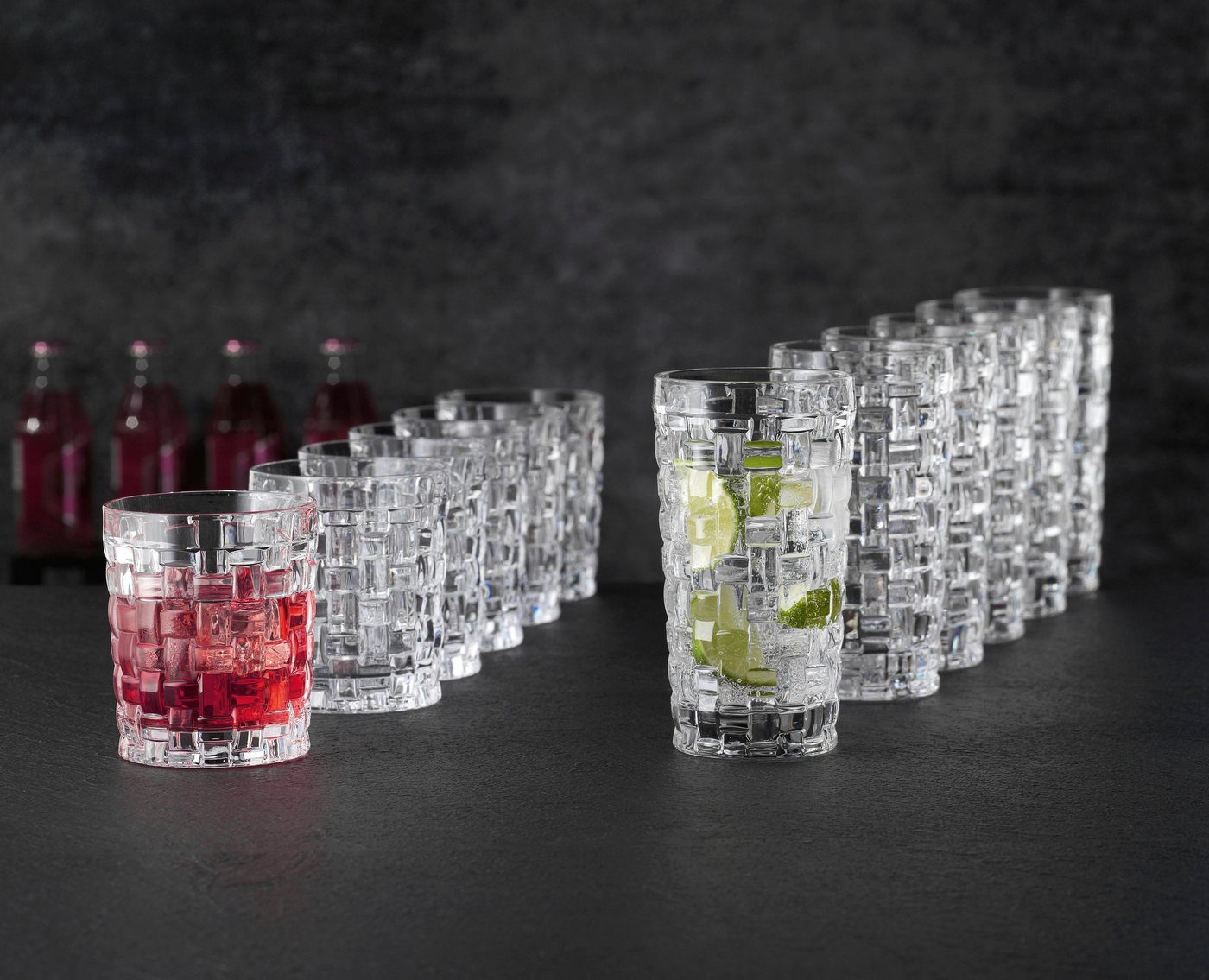 Nachtmann Gläser-Set Bossa Nova, 12-tlg., Kristallglas, Made in Germany, 12-teilig – Bild 4 von 5
