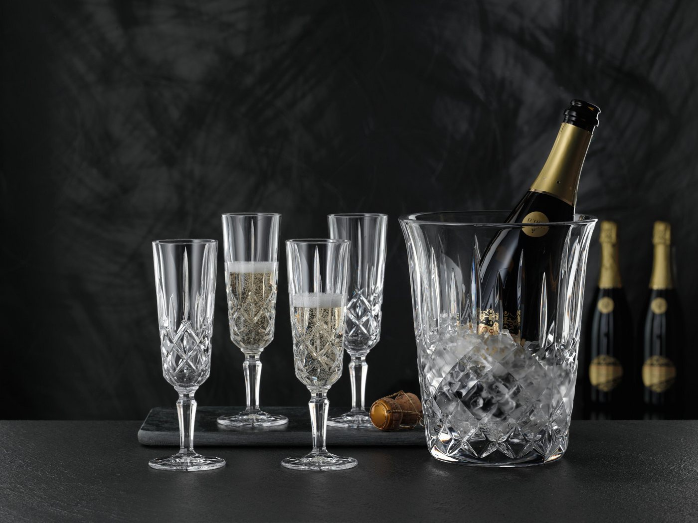 Nachtmann Gläser-Set Noblesse Celebration Set 5tlg., Kristallglas, Celebration Set/5 7521/5tlg Noblesse – Bild 4 von 4