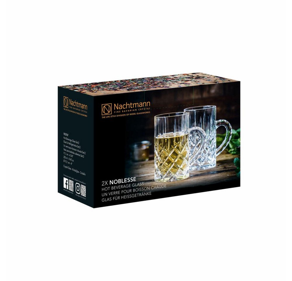 Nachtmann Teeglas Noblesse 2-tlg., 2-tlg., Kristallglas – Bild 5 von 5