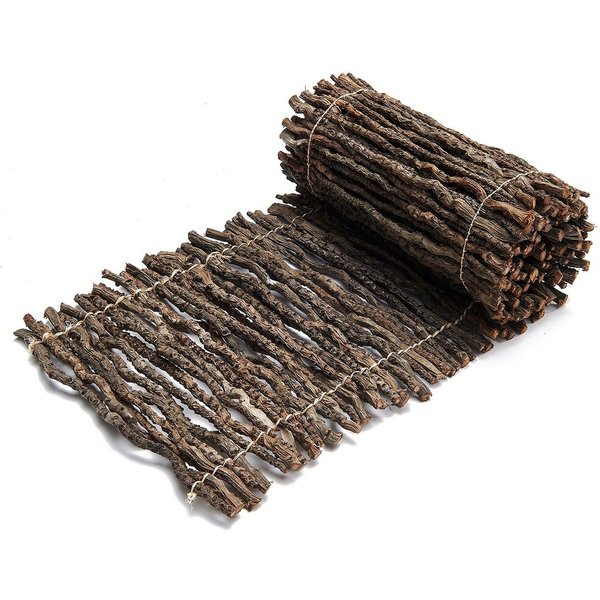 NaDeco Bastelnaturmaterial Bowty-Tischläufer, Natur, 90 x 20 cm Naturfaser Tischgedeck
