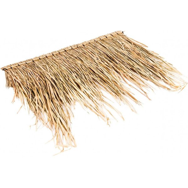 NaDeco Bastelnaturmaterial Palmendach-Paneele, Natur, 100 x 60-80 cm Palmwedel Dach Flechtwerk