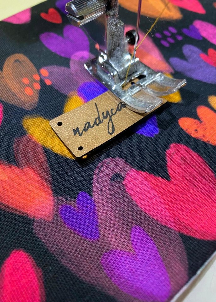 nadycat Beanie HEARTS (2-St., Beanie mit passendem Loop) handgefertigt aus der Lausitz – Bild 4 von 5