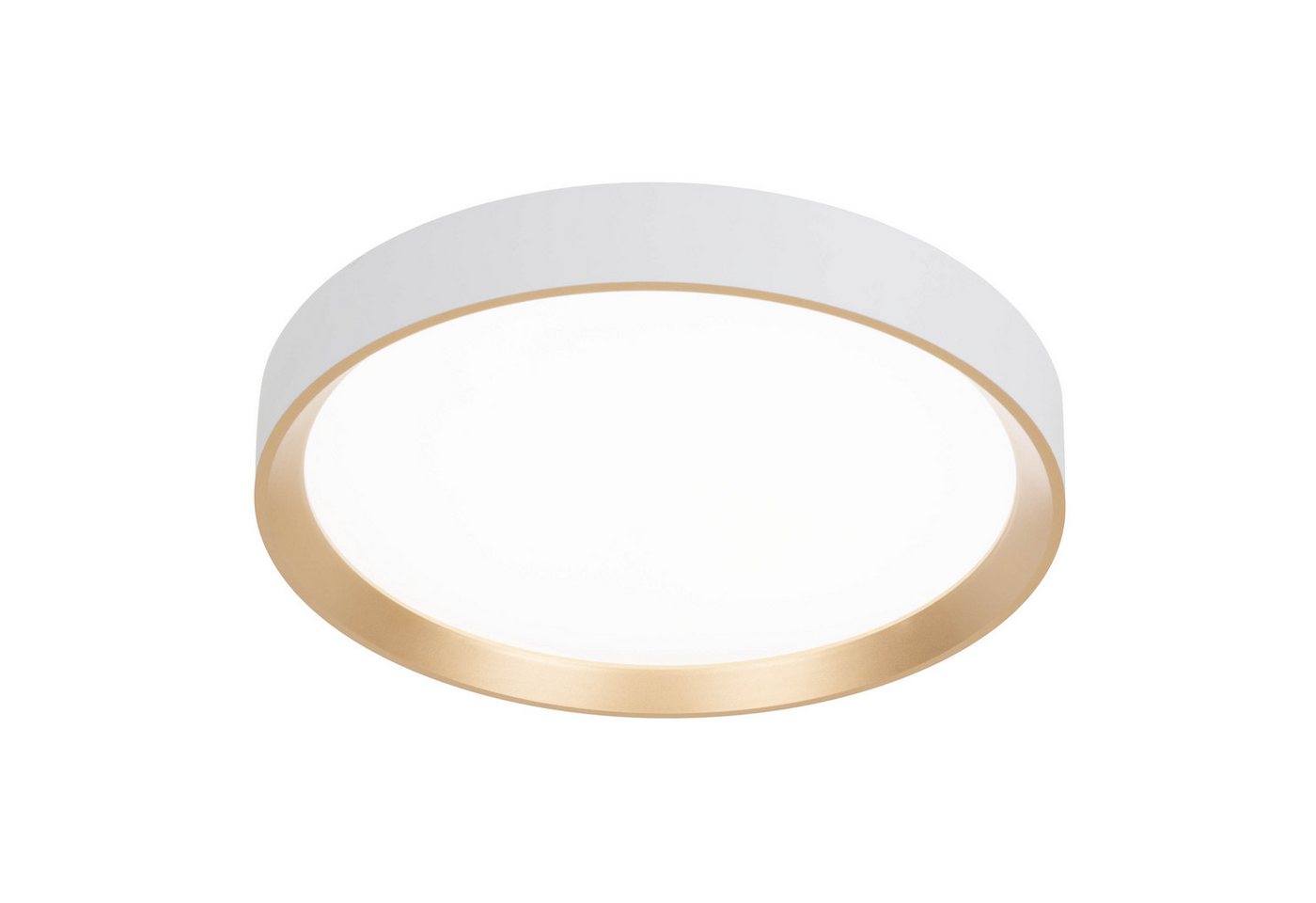 näve LED Deckenleuchte Rio, Dimmfunktion, Memoryfunktion, LED wechselbar, Neutralweiß, 3 stufig dimmbar per Wandschalter/25%/50%/100%, inkl. Memoryfunktion – Bild 3 von 5