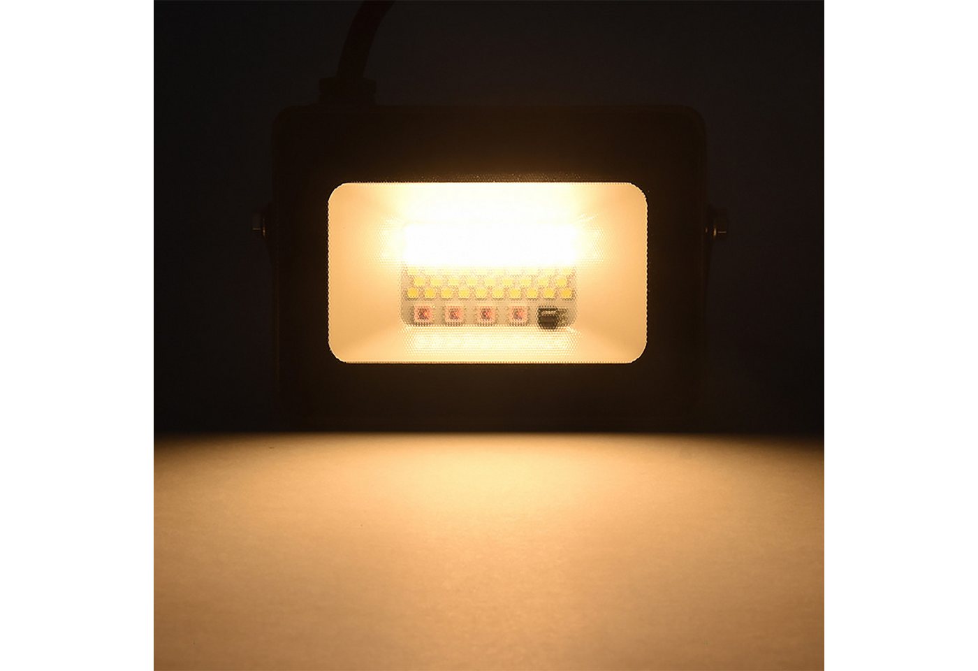 näve LED Gartenstrahler Pia, CCT - über Fernbedienung, Dimmfunktion, Farbwechsel, Fernbedienung, Infrarot inkl., Memoryfunktion, Nachtlichtfunktion, dimmbar übe – Bild 4 von 5