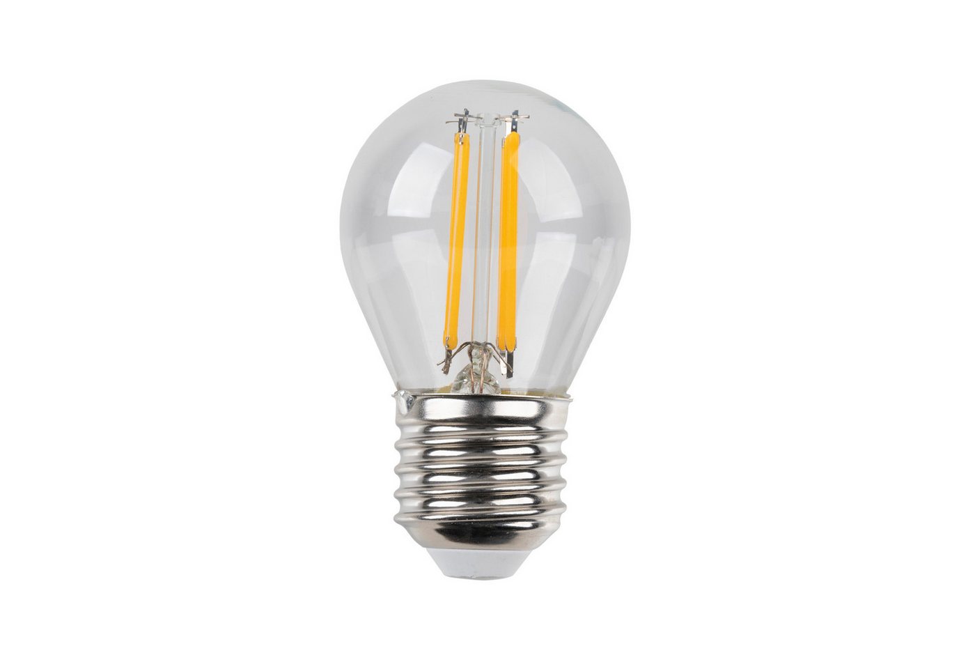 näve LED-Leuchtmittel Daffy, E27, 6 St., Warmweiß, 6er Set, LED in warmweiß, E27, dimmbar, Farbe klar, D: 4,5cm, H: 8cm – Bild 3 von 5