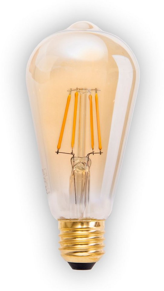 näve LED-Leuchtmittel Dilly, E27, 4 St., Warmweiß, 4er-Set LED Leuchtmittel E27/4W,2000K, 320lm, SKI/IP20 – Bild 3 von 5