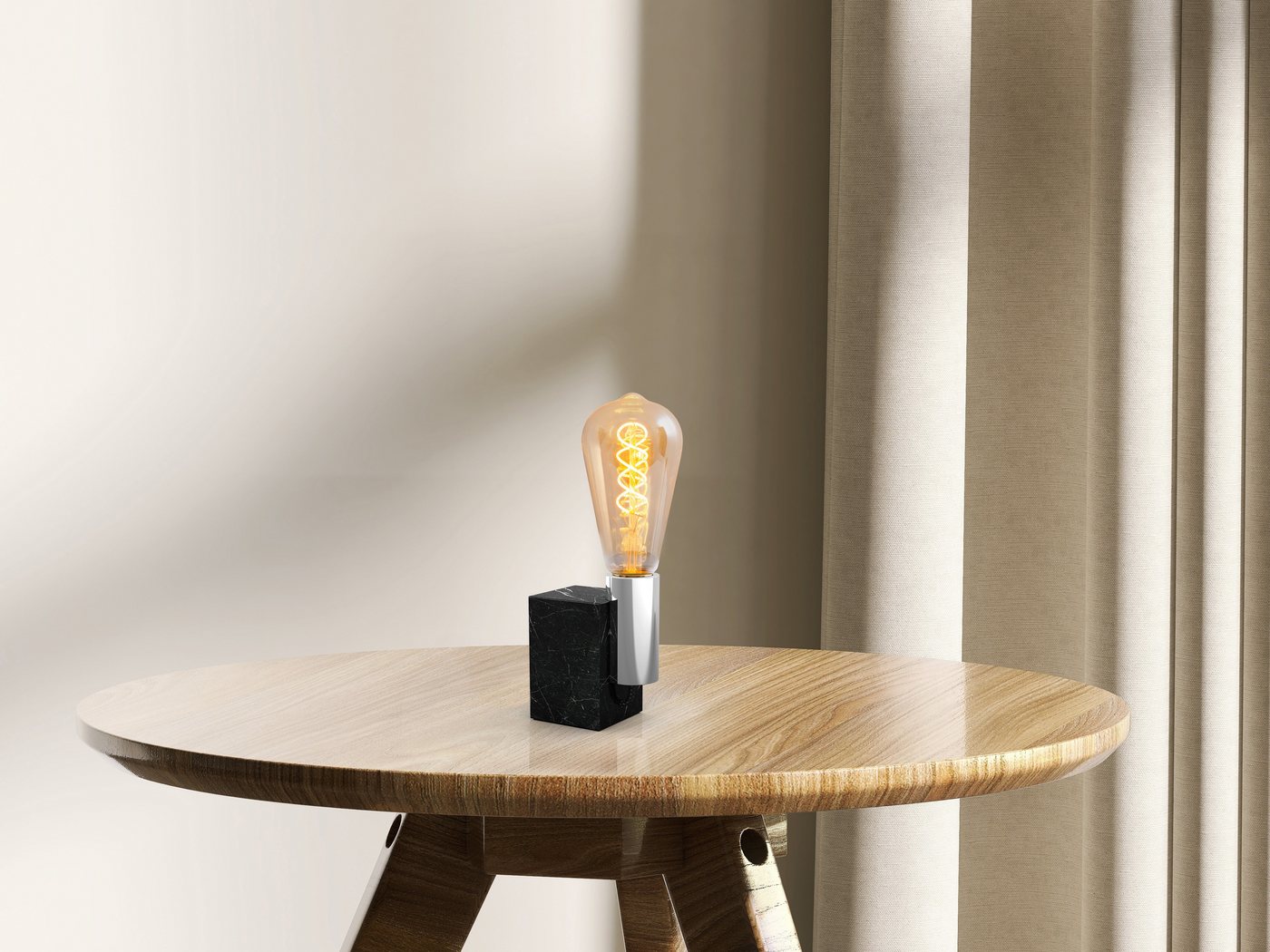 näve LED-Leuchtmittel Dilly, E27, 3 St., Warmweiß, Retro Leuchtmittel Filament – Bild 4 von 5