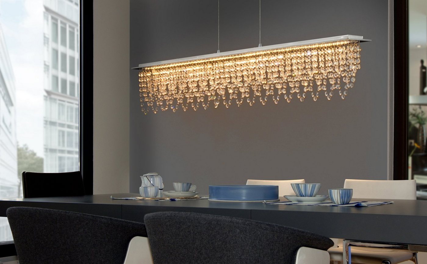 näve LED Pendelleuchte Diamonds, Dimmfunktion, Farbsteuerung, LED fest integriert, Neutralweiß, Kaltweiß, Warmweiß, Tageslichtweiß, LED Pendelleuchte>>Diamonds – Bild 3 von 4