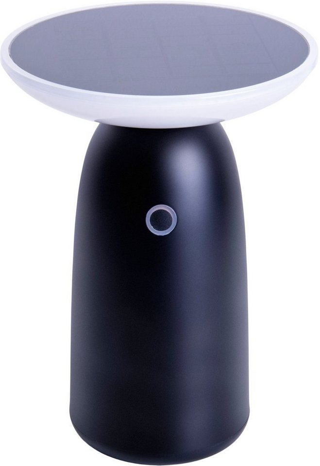 näve LED Solarleuchte Ada, LED fest integriert, Warmweiß, Stufenweise dimmbar, inkl. USB-C-Kabel (Batterien= – Bild 5 von 5