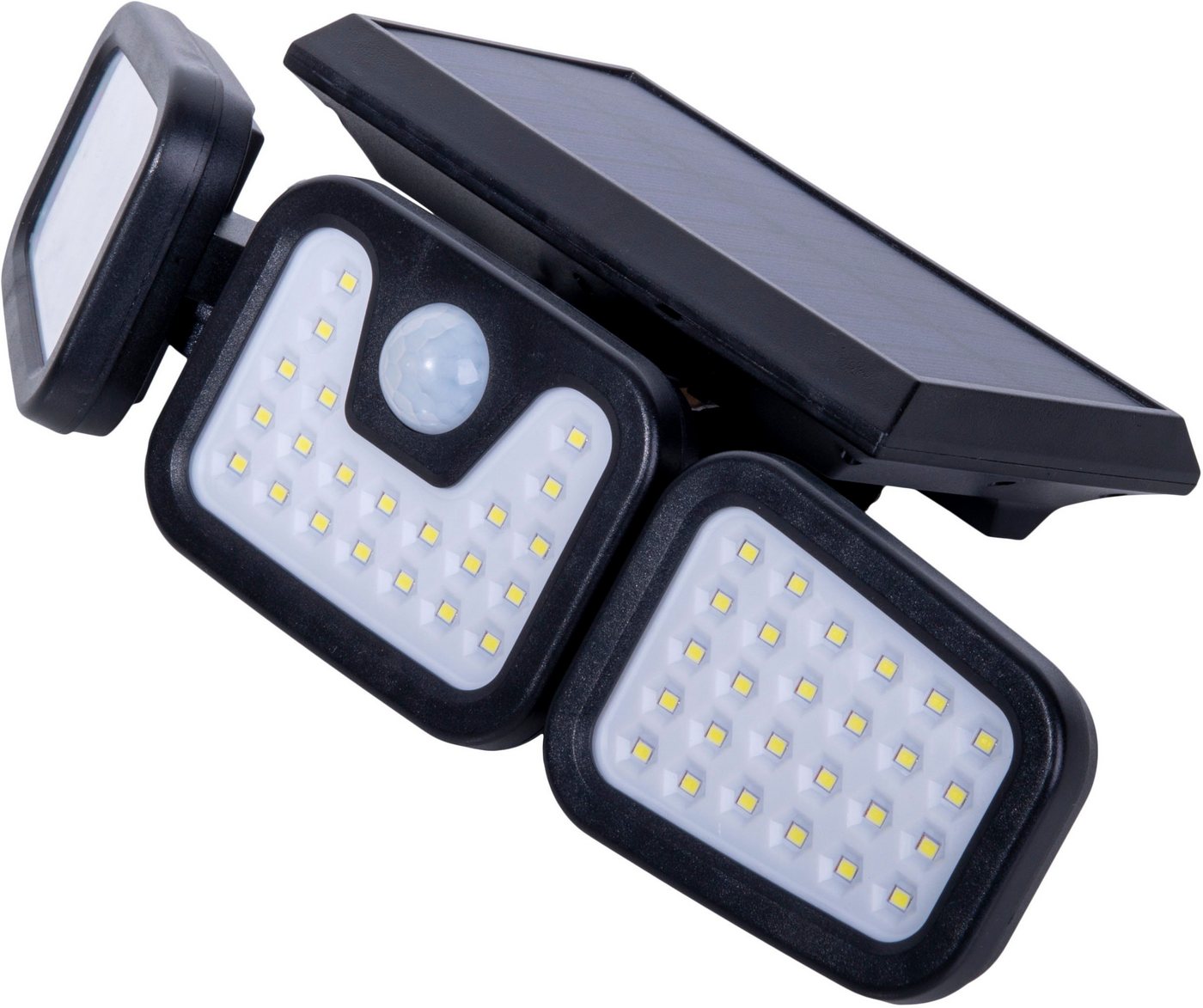 näve LED Solarleuchte Pacita, Sensorschalter, LED fest integriert, Kaltweiß, Wandleuchte, dimmbar in 3 Stufen, Sensor/Dämmerungsschalter – Bild 3 von 5