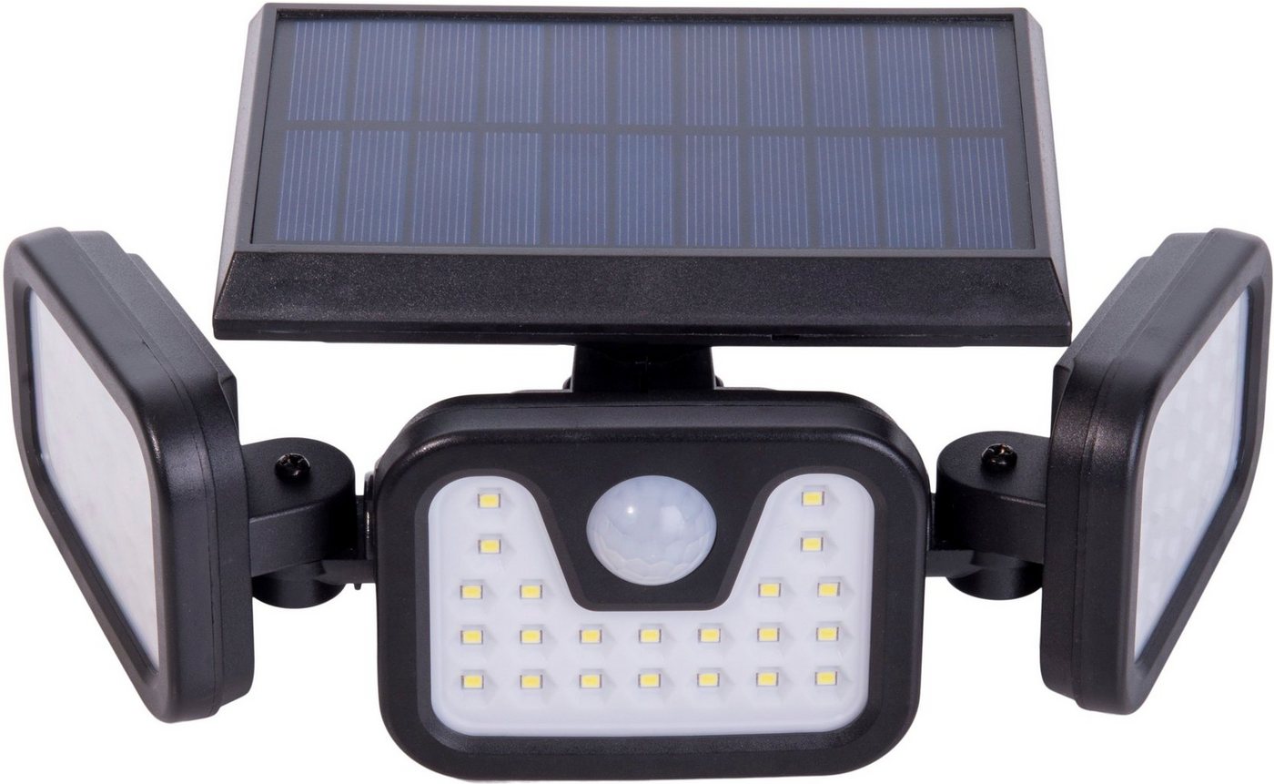 näve LED Solarleuchte Pacita, Sensorschalter, LED fest integriert, Kaltweiß, Wandleuchte, dimmbar in 3 Stufen, Sensor/Dämmerungsschalter – Bild 5 von 5