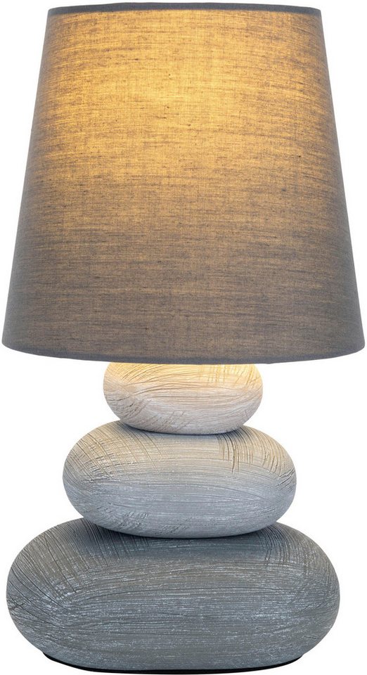 näve LED Tischleuchte Stoney, ohne Leuchtmittel, Zuleitung: ca. 130 cm – Bild 3 von 5