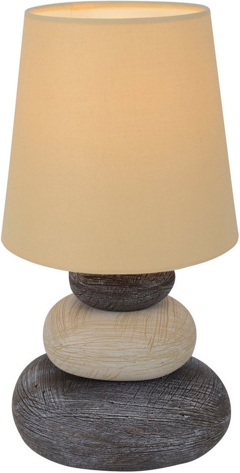 näve LED Tischleuchte Stoney, ohne Leuchtmittel, Zuleitung: ca. 130 cm – Bild 3 von 5