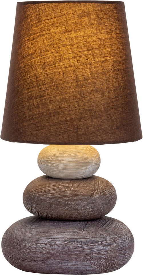 näve LED Tischleuchte Stoney, ohne Leuchtmittel, Zuleitung: ca. 130 cm – Bild 3 von 5