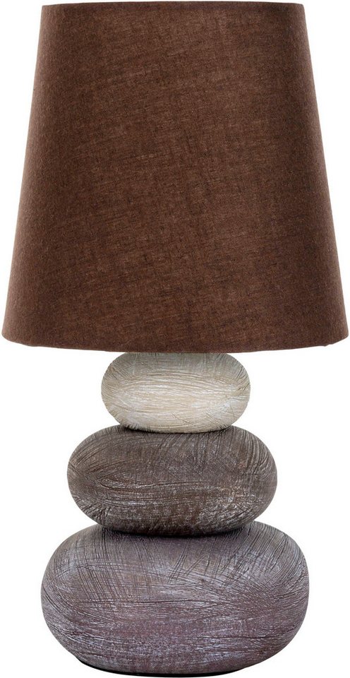 näve LED Tischleuchte Stoney, ohne Leuchtmittel, Zuleitung: ca. 130 cm – Bild 4 von 5