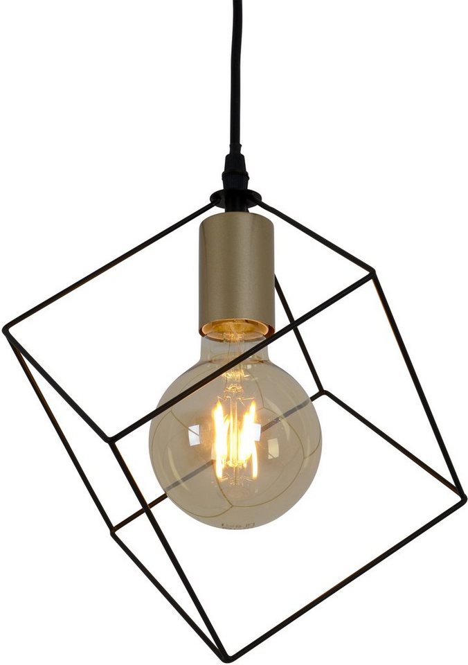 näve Pendelleuchte Canto, ohne Leuchtmittel, 1-flammig Hängeleuchte, Pendelleuchte, 1xE27 max.40W, Farbe: schwarz – Bild 2 von 4