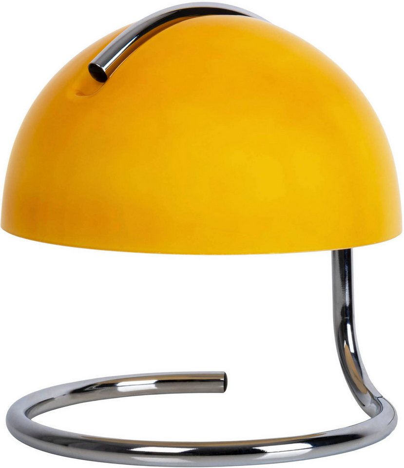 näve Tischleuchte Burano, ohne Leuchtmittel, halbkugelförmiger Glasschirm, 1x E27, Zuleitung schwarz 150cm – Bild 4 von 5