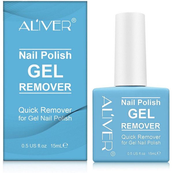 ALIVER Nagellackentferner Remover Gellack Entferner Gel Nail Polish Aliver, 1-tlg.