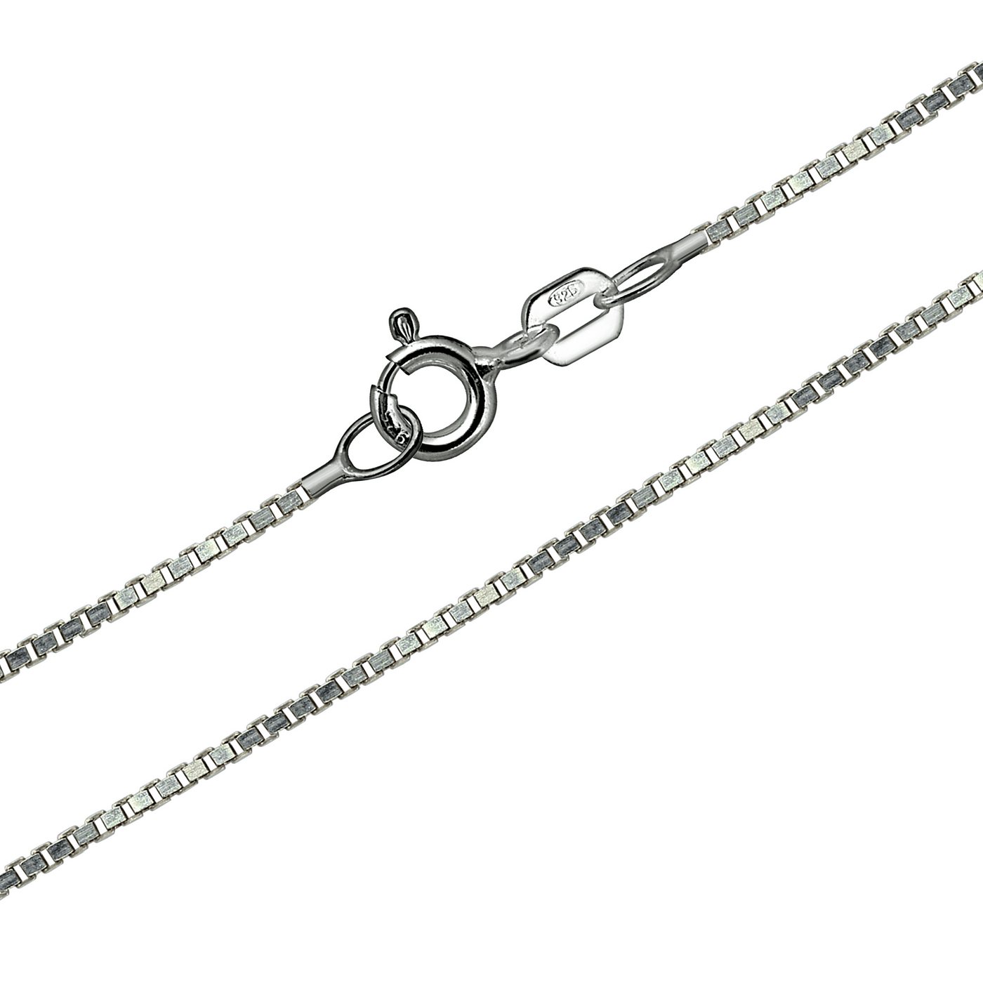 NAHLE Kette mit Anhänger Mutter Kind Silber Kette (inkl. Schmuckbox), 925 Silber Anhänger mit Zirkonia - rhodiniert – Bild 3 von 5