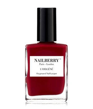 Nailberry L’Oxygéné Le Temps des Cerises Nagellack · 15 ml · Dunkelrot