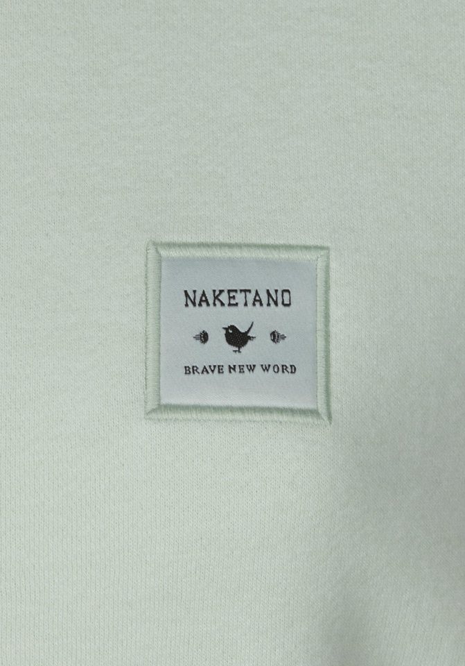 naketano Hoodie Kapuzenpullover Baumwolle, weich, Kapuze, Kängurutasche, Streetwear (Spar-Set, Lieblingsstück) Hoodie, weiche Sweatware, Rippbündchen, Känguruta – Bild 3 von 5