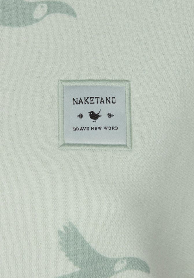 naketano Hoodie Kapuzenpullover Baumwolle, weich, Kapuze, Kängurutasche, Streetwear (Spar-Set, Lieblingsstück) Hoodie, weiche Sweatware, Rippbündchen, Känguruta – Bild 3 von 5