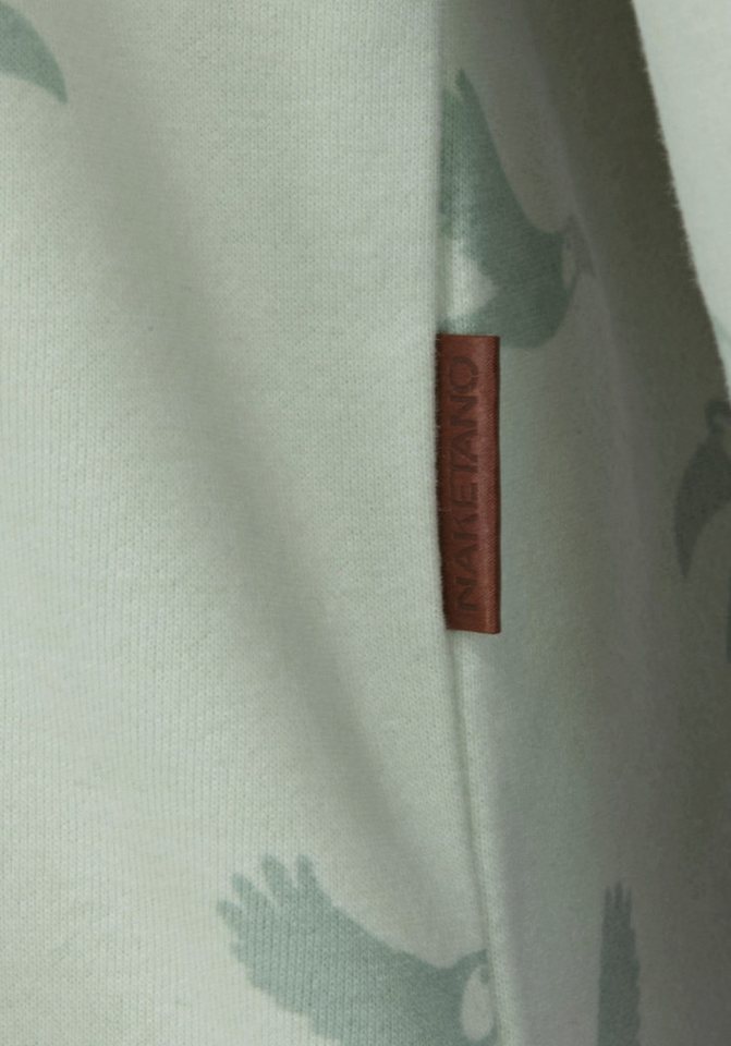naketano Hoodie Kapuzenpullover Baumwolle, weich, Kapuze, Kängurutasche, Streetwear (Spar-Set, Lieblingsstück) Hoodie, weiche Sweatware, Rippbündchen, Känguruta – Bild 4 von 5
